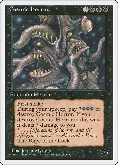 Cosmic Horror Card Front