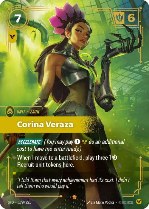 Fiora, Worthy Card Front