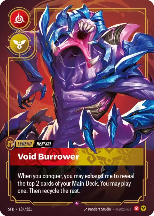 Void Rush Card Front