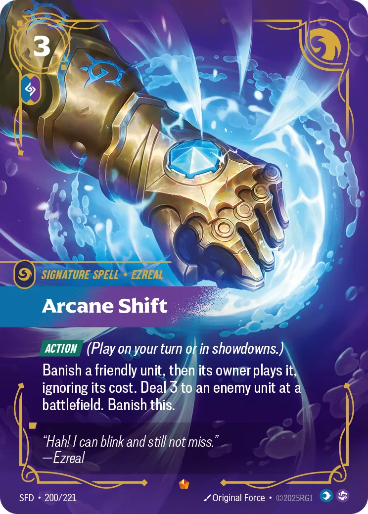 Arcane Shift Spiritforged | Riftbound | CardTrader