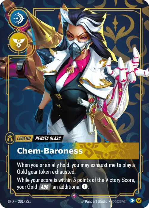 Renata Glasc - Chem-Baroness Card Front