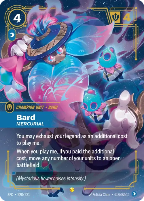Bard - Mercurial Card Front