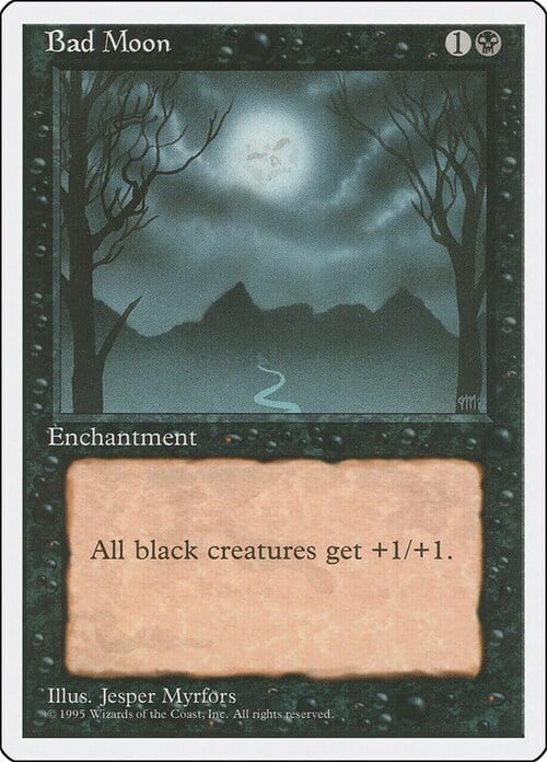 Bad Moon Card Front