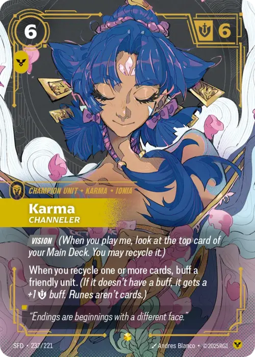 Karma - Channeler Card Front
