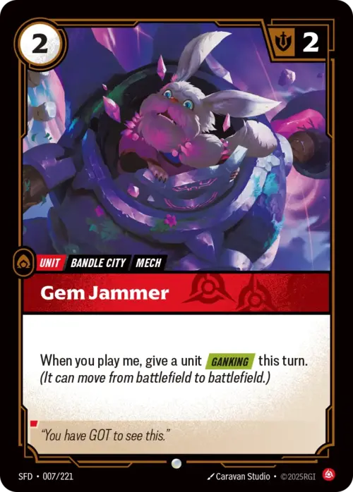 Gem Jammer Frente