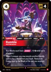 Rumble - Hotheaded 026