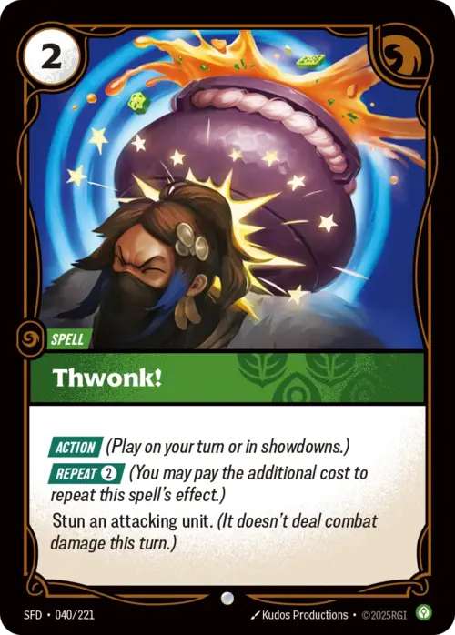 Thwonk! Card Front