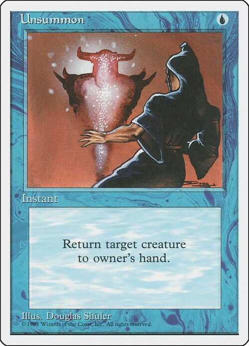Unsummon Card Front