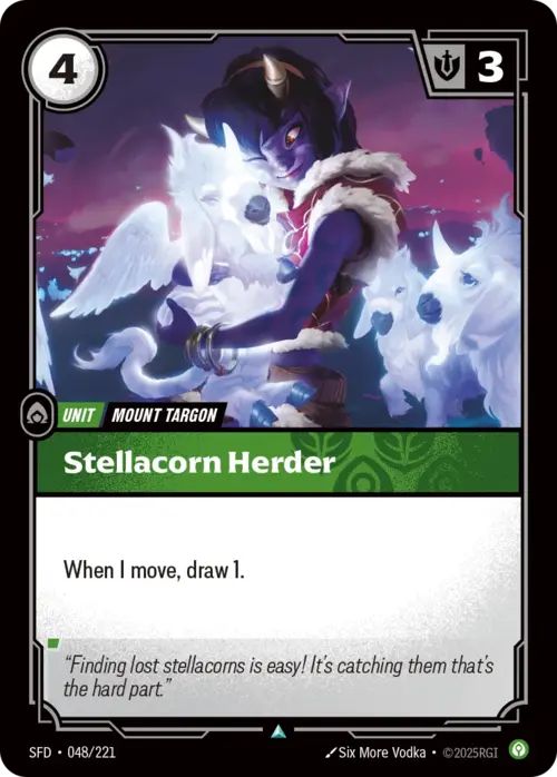Stellacorn Herder Frente