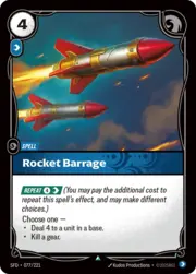 Rocket Barrage 077