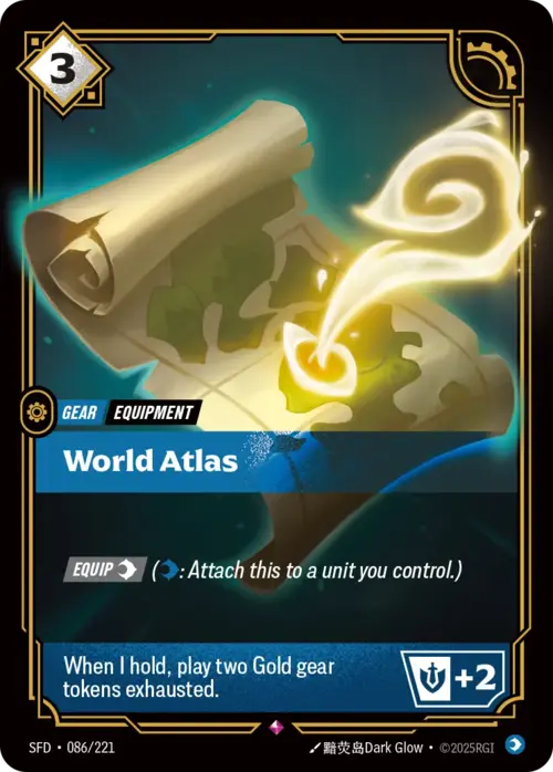 World Atlas Card Front