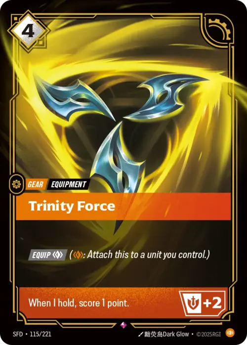 Trinity Force Card Front