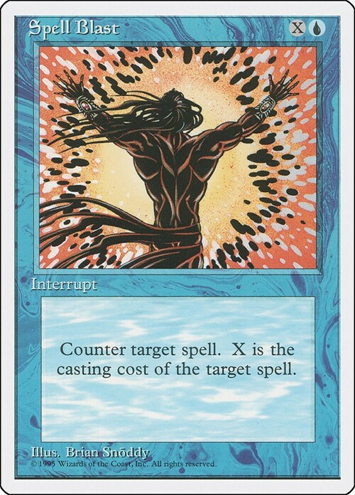 Spell Blast Card Front