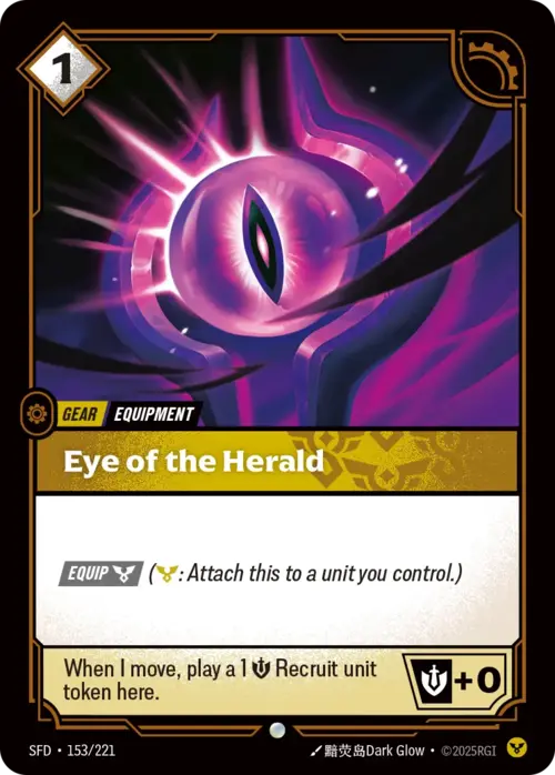 Eye of the Herald Card Front
