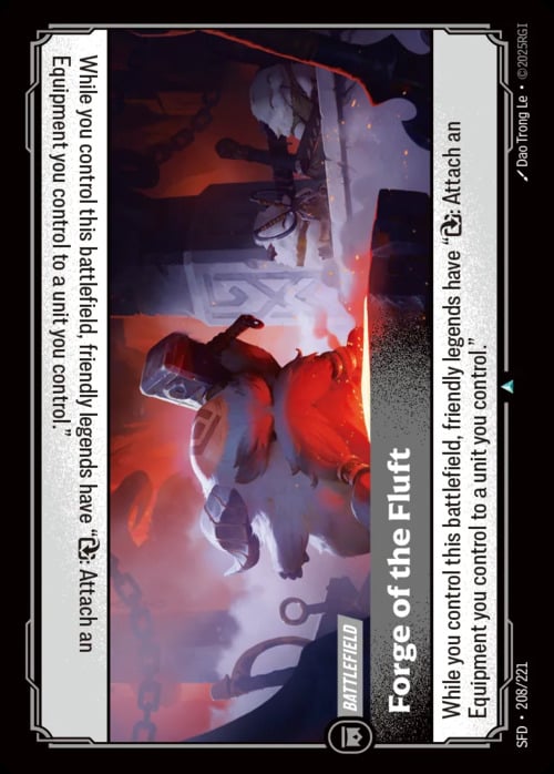 Forge of the Fluft Card Front