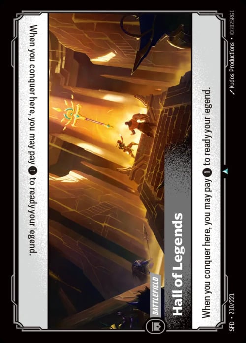 Hall of Legends Card Front