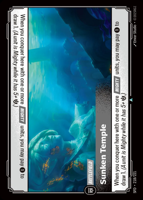 Sunken Temple Card Front