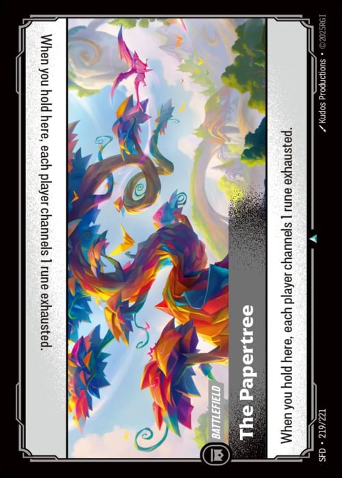 The Papertree Card Front