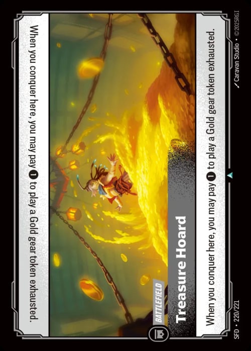 Treasure Hoard Card Front