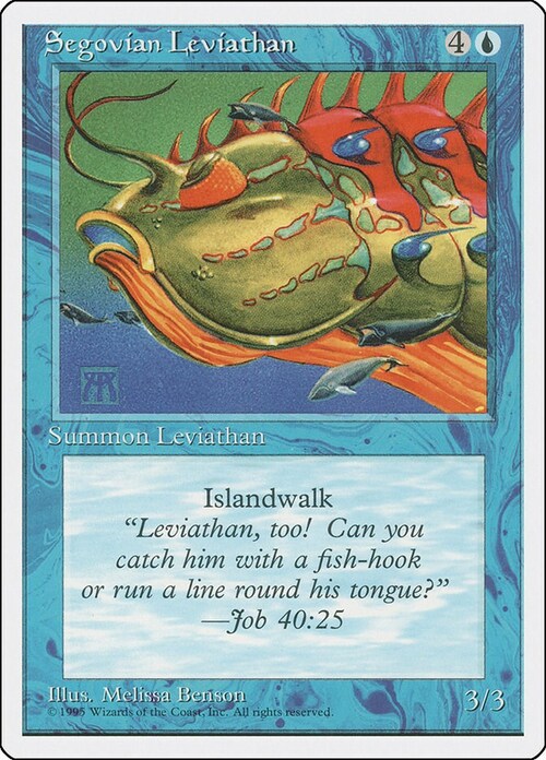Segovian Leviathan Card Front