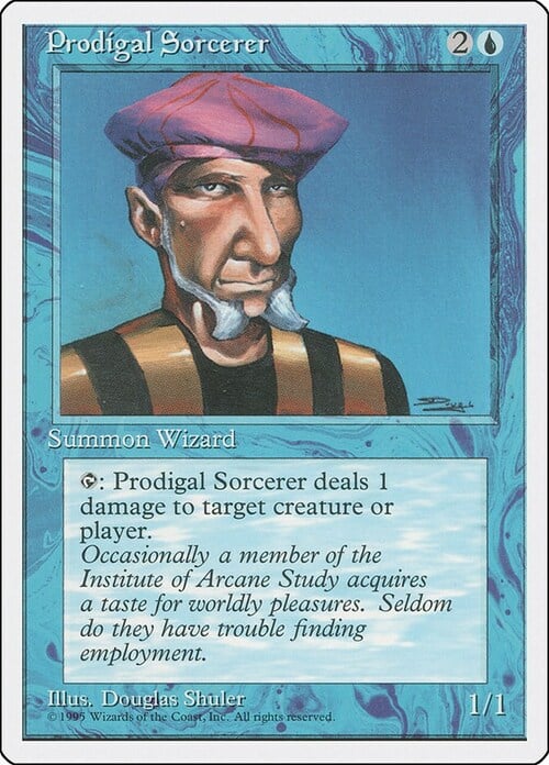 Prodigal Sorcerer Card Front