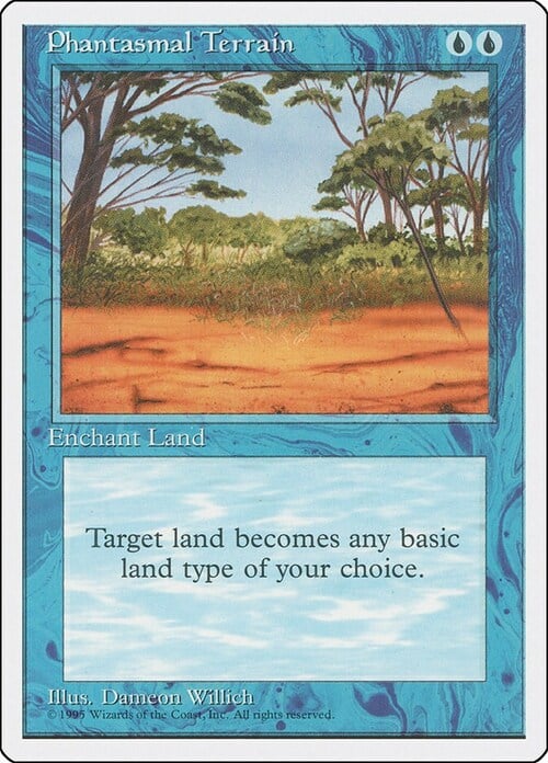 Phantasmal Terrain Card Front