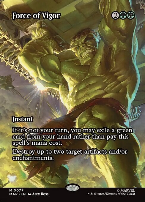 Forza del Vigore Card Front