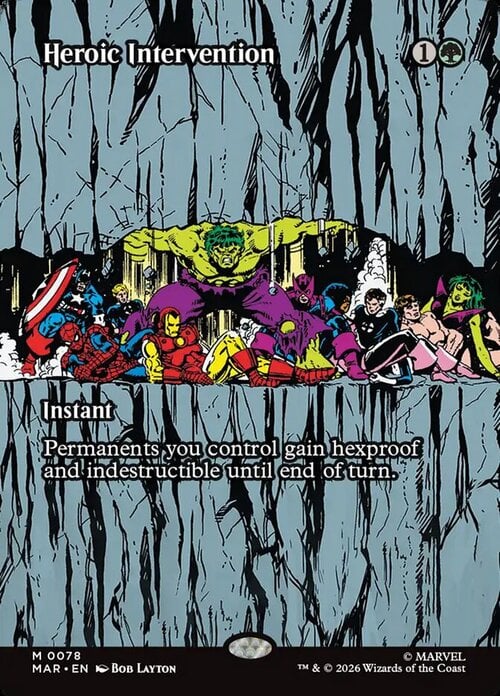 Heroic Intervention Card Front