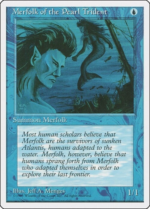 Merfolk of the Pearl Trident Card Front