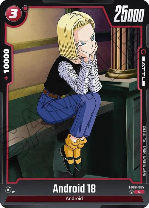 Android 18 Frente
