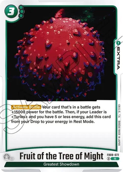 Fruit of the Tree of Might Card Front