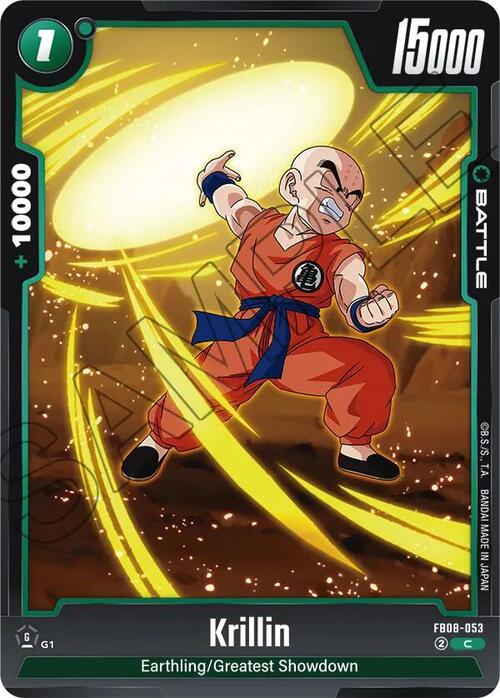Krillin Card Front