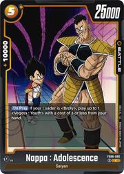 Nappa : Adolescence FB08-080