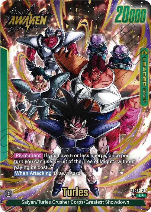 Turles Card Front