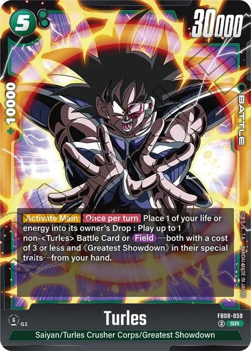 Turles Card Front