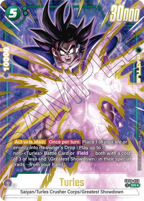 Turles Card Front