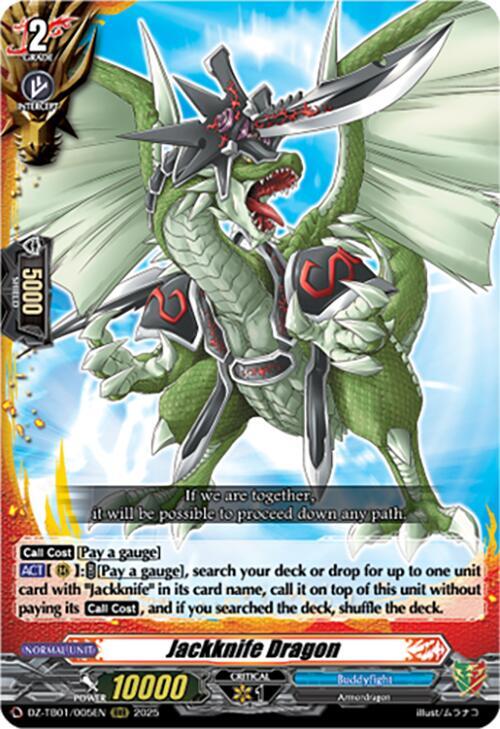 Jackknife Dragon Card Front