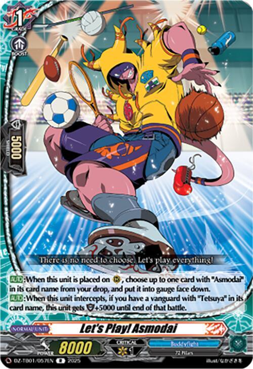 Let's Play! Asmodai Card Front