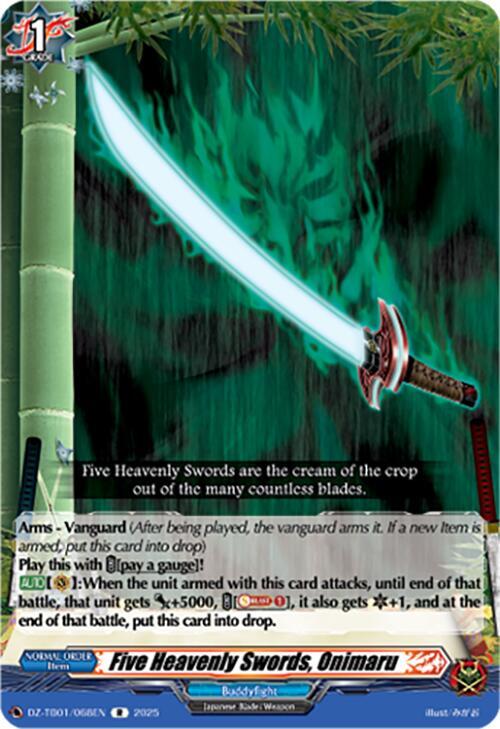 Five Heavenly Swords, Onimaru Frente