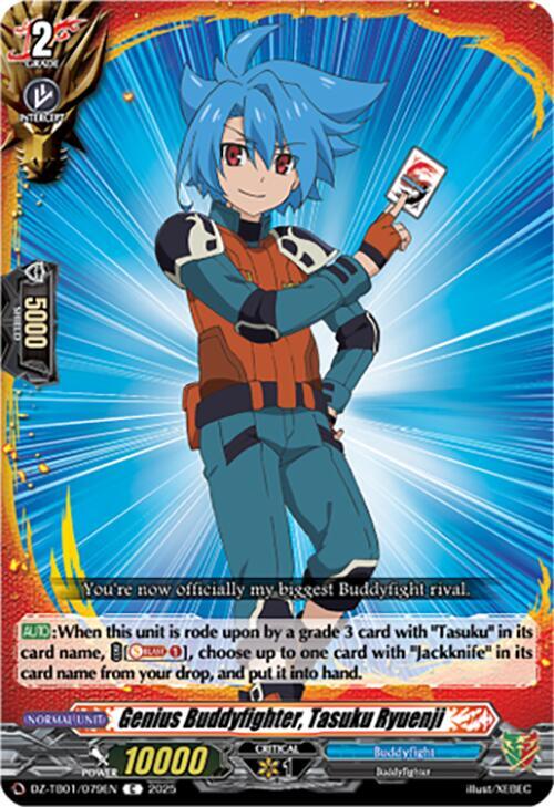 Genius Buddyfighter, Tasuku Ryuenji Frente