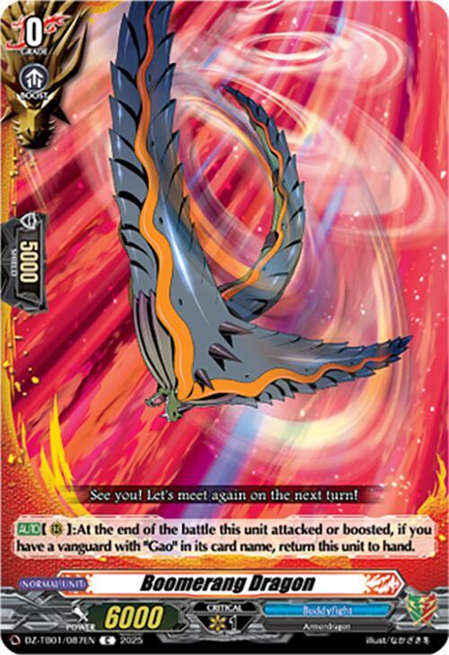 Boomerang Dragon Frente