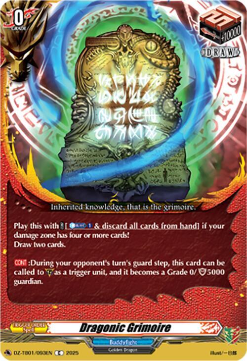 Dragonic Grimoire Card Front