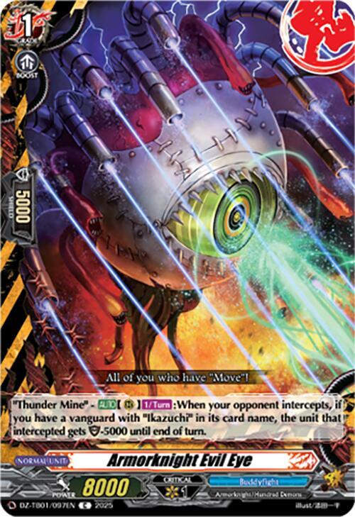 Armorknight Evil Eye Card Front