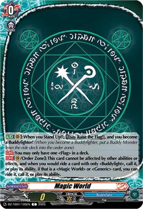 Magic World Card Front