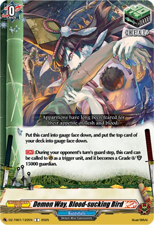 Demon Way, Blood-sucking Bird Card Front