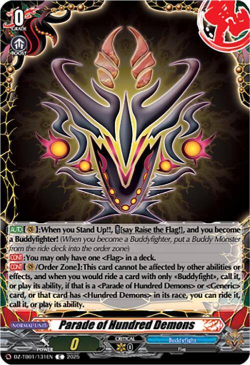 Parade of Hundred Demons Card Front
