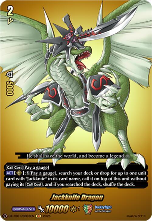 Jackknife Dragon Card Front