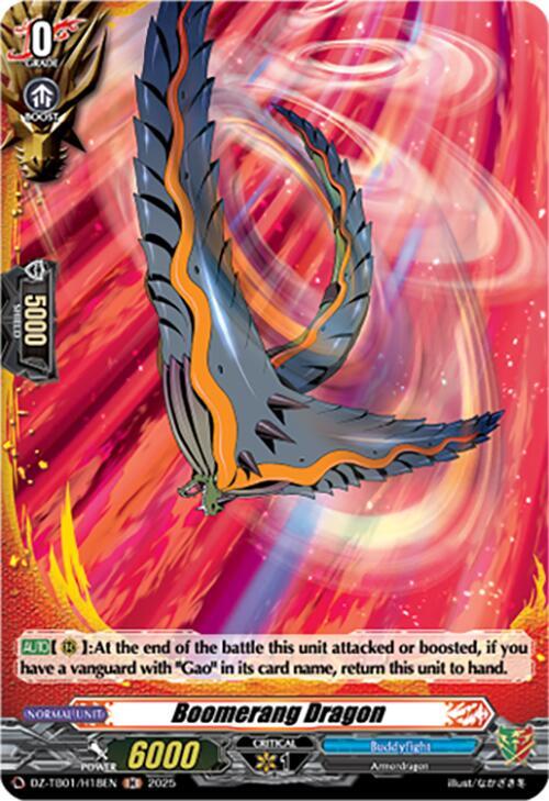 Boomerang Dragon Frente