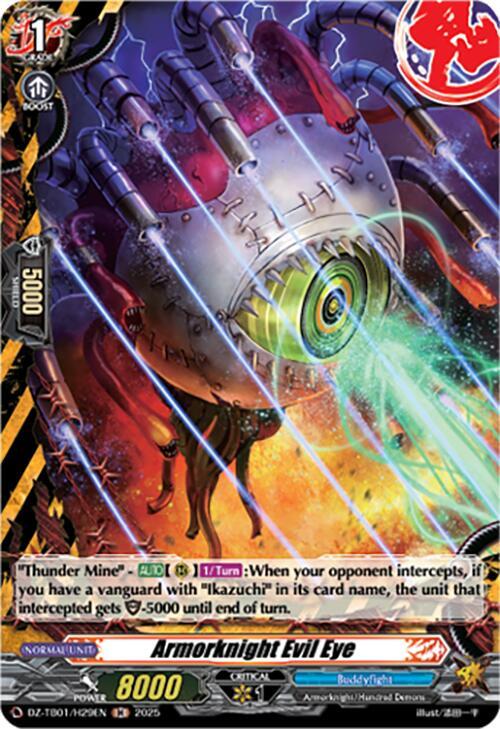 Armorknight Evil Eye Card Front