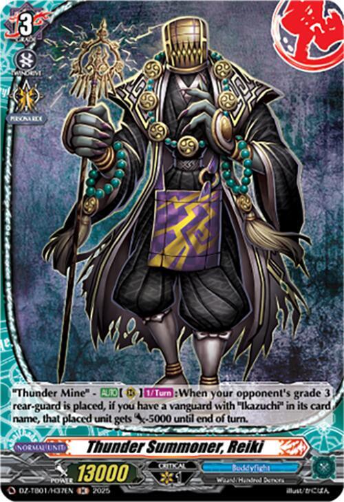 Thunder Summoner, Reiki Frente